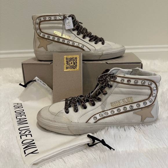 “SWAROVSKI Golden Goose SLIDE - Size 39 - Picture 3 of 10